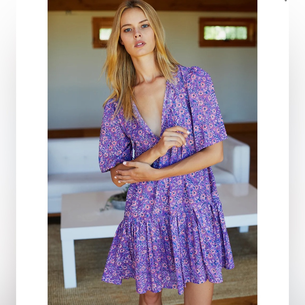 Emerson Fry India Collection ISLA DRESS - VIOLET
WILDFLOWER ORGANIC